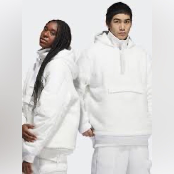 Adidas x Ivy Park shearling insulated jacket - Picture 2 of 6